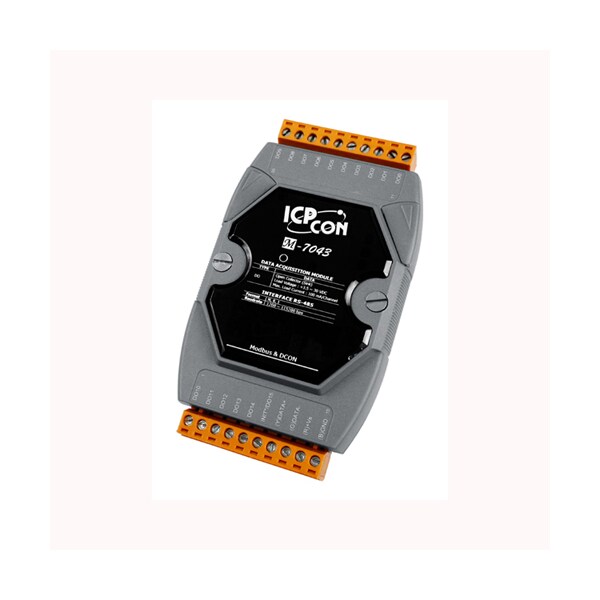 RS-485 Remote I/O Module, M-7043
